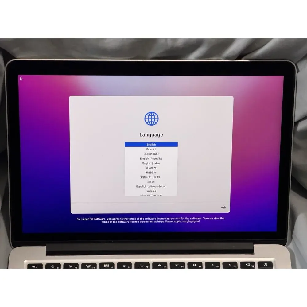 Apple macbook pro